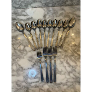 Stanley Roberts Coventry 14pc Flatware Japan – Forks Spoons Stainless Set